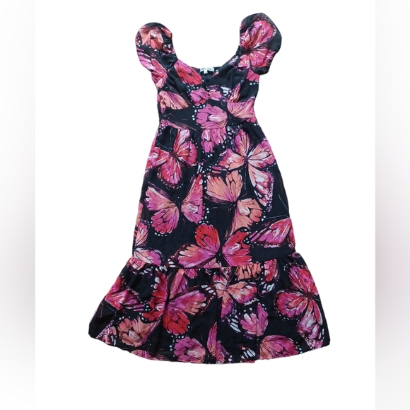 MIMI CHICA DRESS WOMEN SIZE M MULTICOLOR LONG - Picture 9 of 10